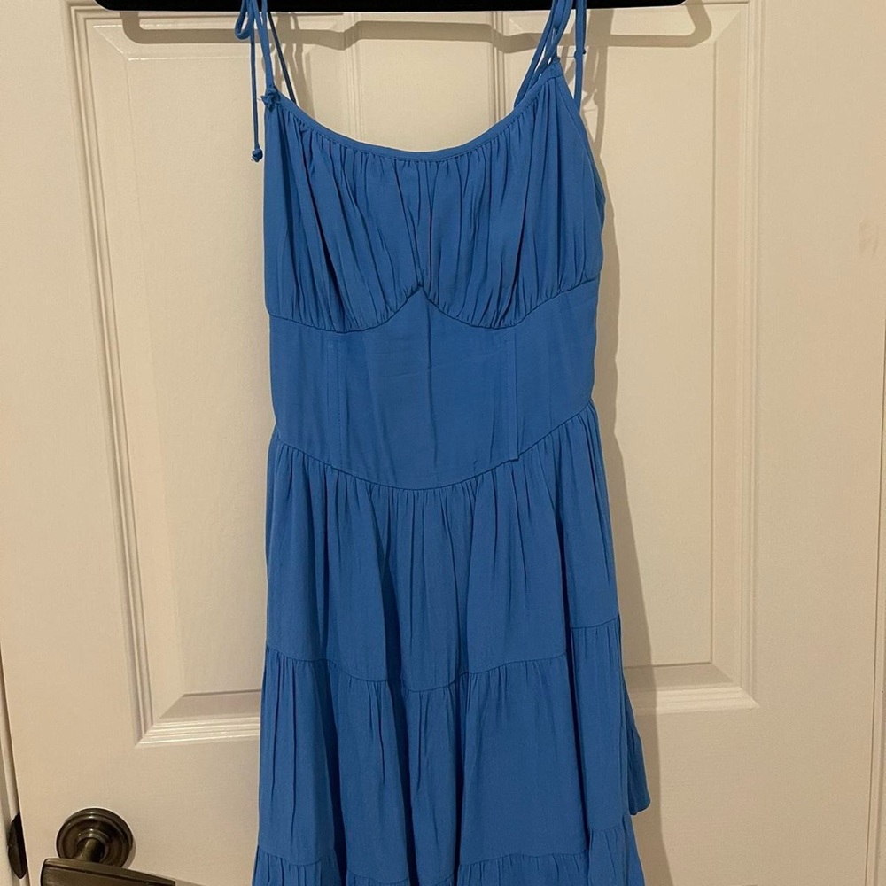 Blue cute summer dress! Size M